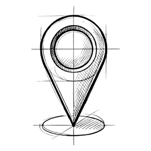 A pin icon.